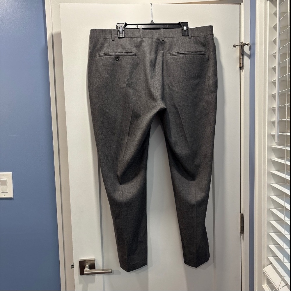 CUSTOM TAYLORED CHILEAN Gray Colored Dress Pants | Men’s Size 2XL 43” Waist - Picture 5 of 5